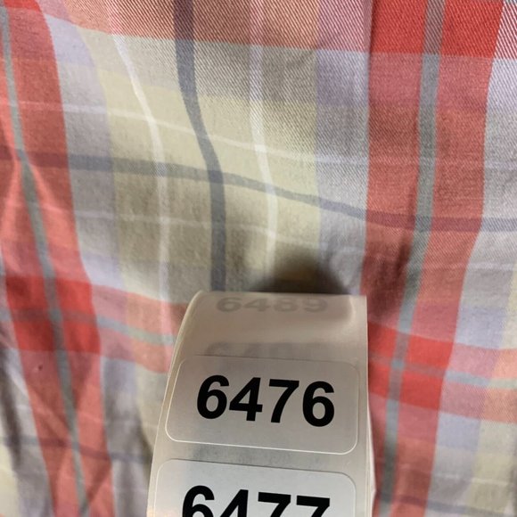 Chaps Boys Long Sleeve Button Down Flannel Grey/Red Plaid Shirt M (10-12) 6476 - Picture 8 of 8